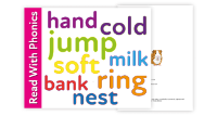 4. Final Consonant Blends - Sound Out & Practise Reading 4 Letter Words (3 years +)