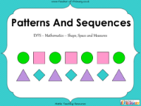 Patterns and Sequences - PowerPoint