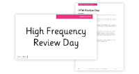 Phonics Phase 5, Week 25 - Lesson 5 Review High Frequency Words