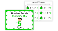 Number Bonds - The Story of 5