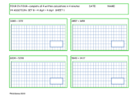  Addition Set B - 4d + 4d