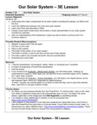 Teaching Timeline