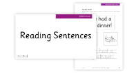 Phonics Phase 3, Week 9 - Lesson 2 Reading Sentences