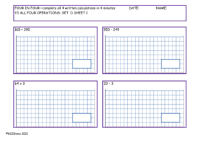 All Four Operations  Set D