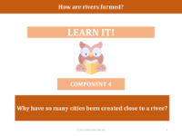 Why have so many cities been created close to a river? - Presentation