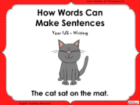How Words Make Sentences - PowerPoint