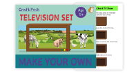 24. Craft Pack - Make A Television Set (4 years +)
