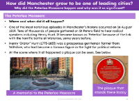 The Peterloo Massacre - Info pack