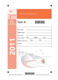 SATS papers - Science 2011 Test A