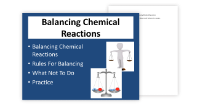 Balancing Chemical Equations