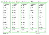 12 Times Table