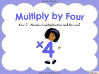 Multiply by Four - PowerPoint