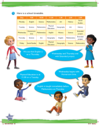 Learn together, Timetables (3)