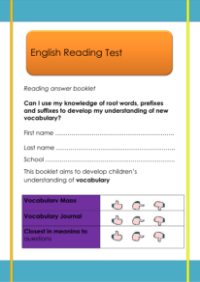 Developing Vocabulary Skills - Worksheet