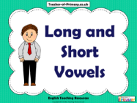 Long and Short Vowels - PowerPoint