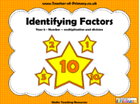 Identifying Factors - PowerPoint