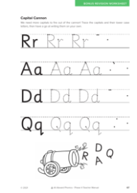 Capital Cannon activity - Worksheet 