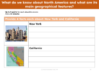 What do you know about New York and California?