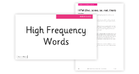 Phonics Phase 5, Week 14 - Lesson 5 High Frequency Words