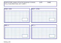 All Four Operations Set F