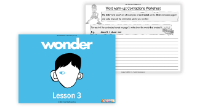 Wonder Lesson 3: Ordinary