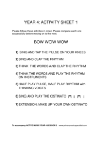 Activity Sheet 1