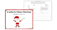 Writing a Letter to Father Christmas