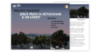 Maundy Thursday: The Garden Of Gethsemane Easter Activity Pack (8-12 years)