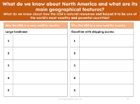 Reasons why the USA is wealthy - Landmass and coastlines