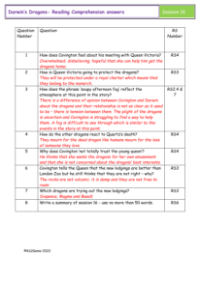 6. Reading Comprehension answers