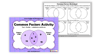 Common Factors Activity