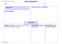 6. Word Workshop