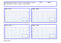 Subtraction Set A - 5d - 5d no exchange