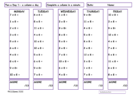 8 Times Table