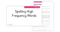 Week 17 - Lesson 4 Spelling High Frequency Words