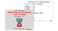 Converting and Comparing Units of Mass