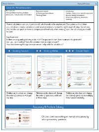 Worksheet