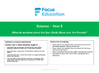 How can you explain the movement of the Earth and other planets relative to the sun? - Presentation