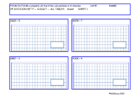 Division Set F 4 digit number -  All Tables mixed