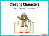 Writing Fiction - Creating Characters - PowerPoint