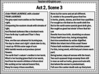 Friar Lawrence - Act 2, Scene 3 handout