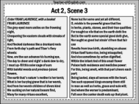 Romeo & Juliet Lesson 18: Friar Lawrence - Act 2, Scene 3 handout