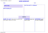 6. Word Workshop