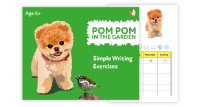15. ‘Pom Pom In The Garden’ A Fun Writing And Drawing Activity (4 +)