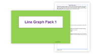1. Solving problems using line graphs