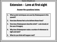 Act 1 Scene 5 - Extension Task