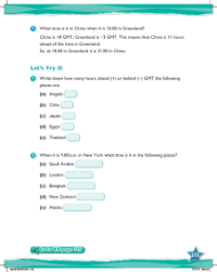 Max Maths, Year 6, Learn together, Time zones (2)