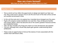 Why have so many cities been created close to a river? - Teacher notes