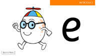 Phoneme "e" Grapheme "e" - Presentation