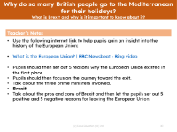 What is Brexit and why is it important to know about it? - Teacher notes